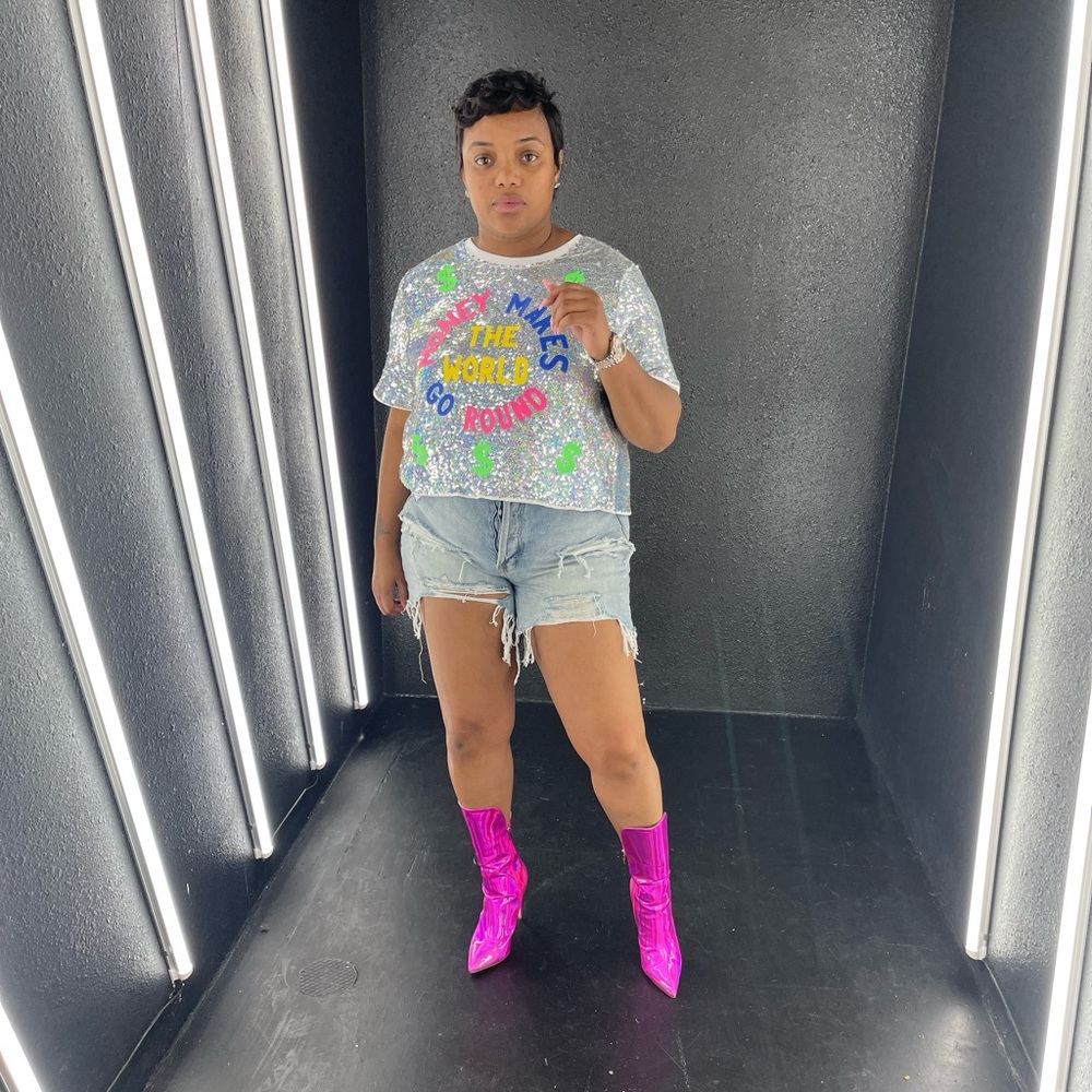 Electric Pink Booties